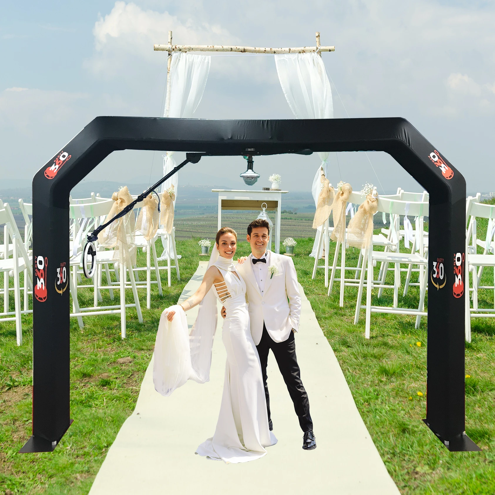 Selfie Machine Kiosk Video Booth 360 Photo Booth Platform with Free Accessories 360 Photo Booth Camera Replacement Part