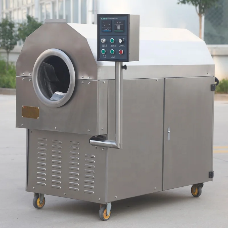 electromagnetic  peanut roasting machine nut roasting machine