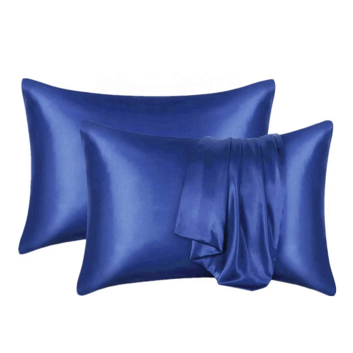 WETRUE Hot Sale Luxury Artificial Silk Satin Pillow Custom Logo Personalised Silk Pillow Cases Silky Polyester Pillow Case