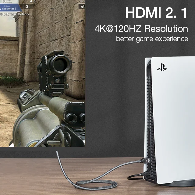  Ультраскоростной HDMI-кабель ult-unite сертифицированный 1 м 2 3 5 8K 60 Гц 4K 120 48 Гбит/с поддерживает все функции