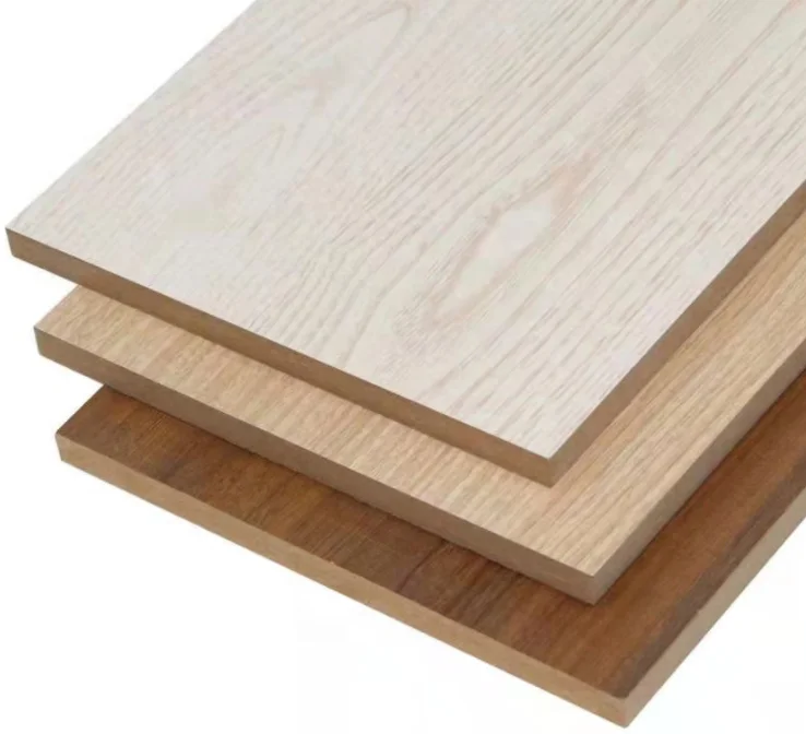 Cheap 16mm White Melamine MDF  Paper Coating Faced Laminated Plywood Board