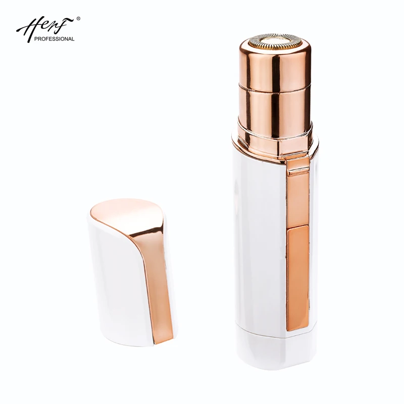 Hot selling women lipstick shaver facial portable mini lipstick hair remover lady shaver Epilator