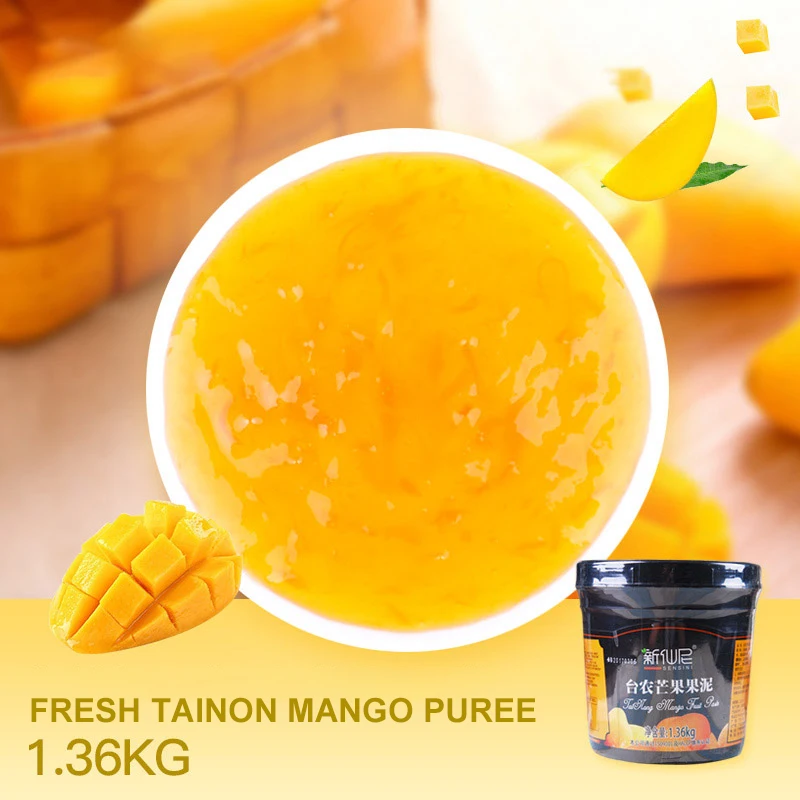 Hot Selling High Quality Fresh Picked Mango jam drink fresh jam for fruit tea