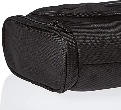 Black Hanging Travel Toiletry Bag Organizer Shower Dopp Kit