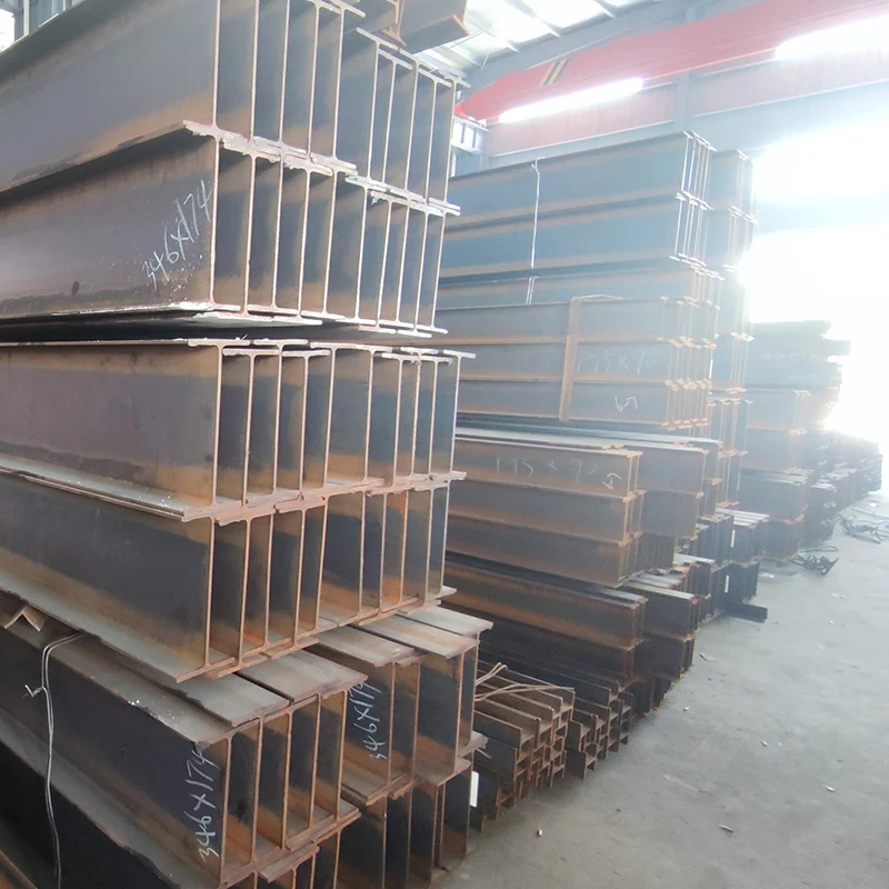 Steel H Beam High Quality Mild Steel Q235b Q345b H-Type Strong Bending Resistance Steel I-Beams Hot Rolled