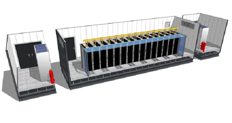 W-TEL1 Mw 2 Mw Large 20Ft Ess 500Kwh  Battery Container System Solution For Energy Storage