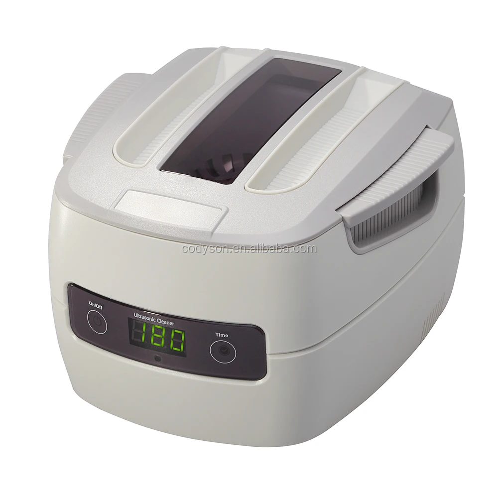 Codyson завод Ультразвуковой очиститель CD-4801 цифровые ювелирные изделия Часы для ногтей машина очистки очков