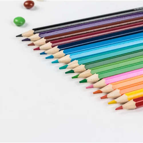 Factory selling wholesale good quality paper tube 12/18/24/36/48 color 3.0 lead wood colored pencil drawing