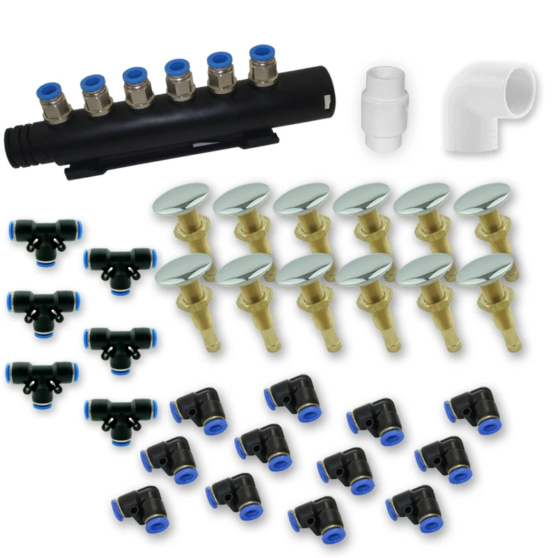 Hot Sale Outdoor Spa Whirlpool Kit Hydro Air Bubble Massage System Hot Tub Air Jet Kit