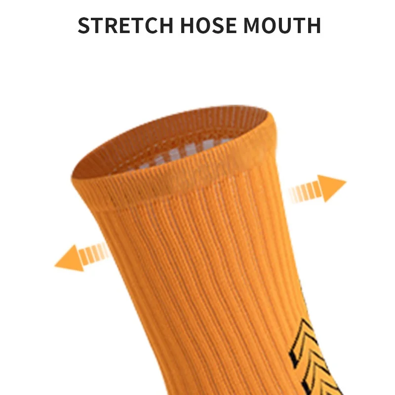 Stock Elite Basketball Socks Anti Slip Thick Towel Sole Men Outdoor Running Football Crew Silicone Grip Sport Socks Custom Logo