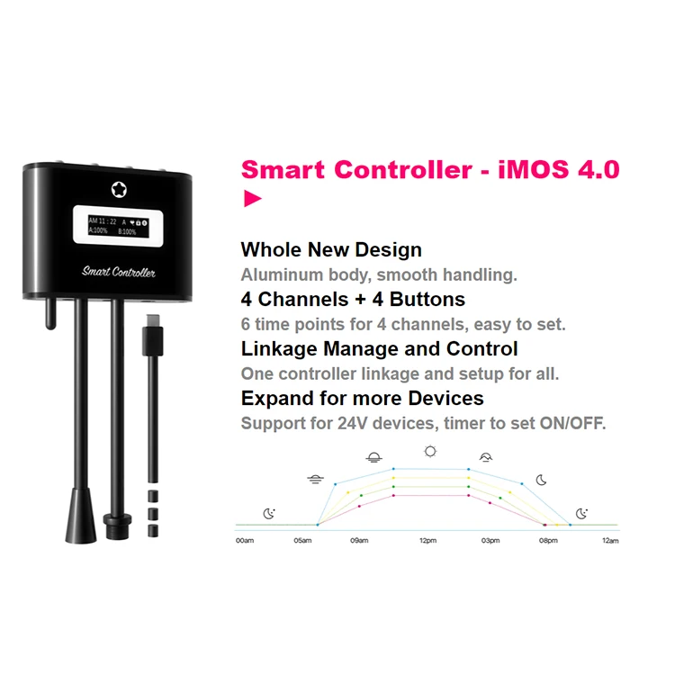New Popular High quality Nice New Style Full Spectrum Aquarium WiFi App Bluetooth  control for Fish Aquarium Tank