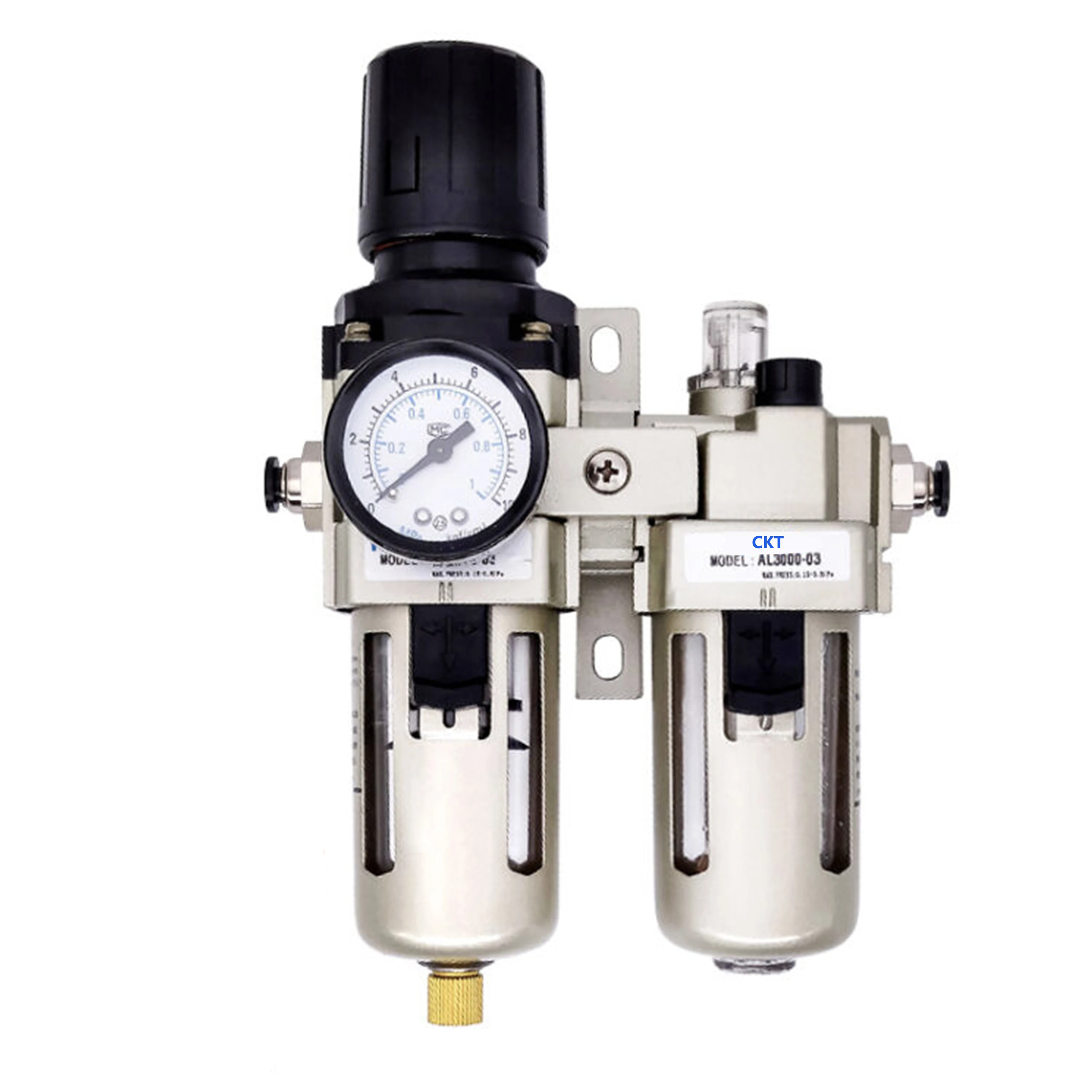CKT Air Filtration Regulator System Combination AC Series Air Source Treatment