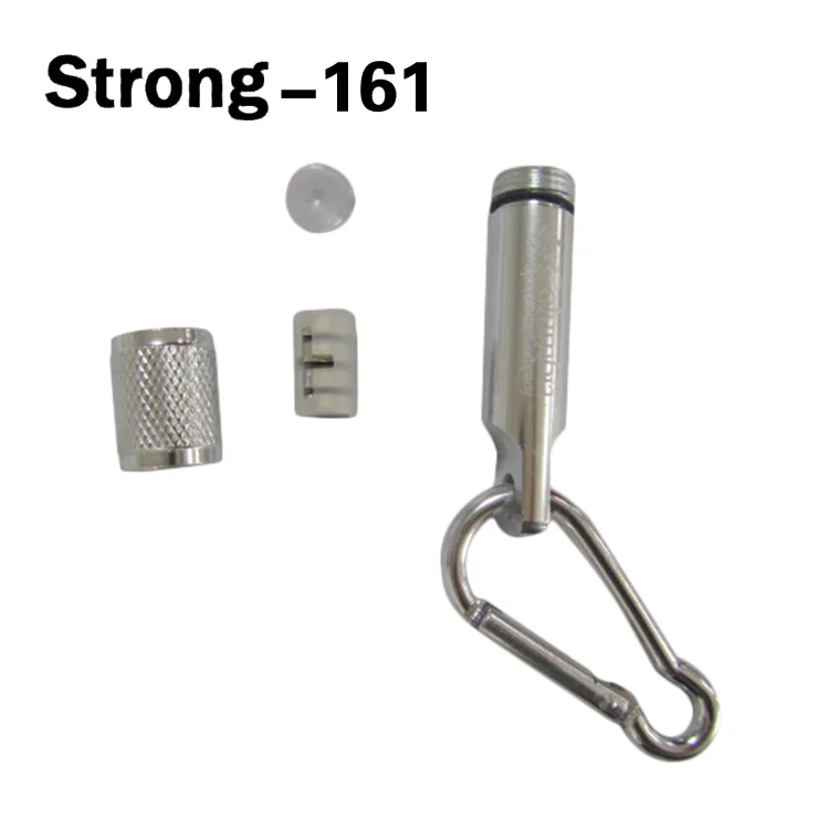 Portable Aluminum mini LED light with carabiner small lamp