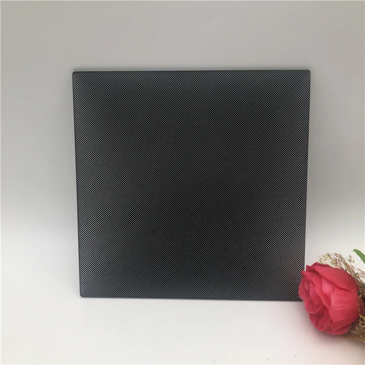 Size 310x310mm 3d printer Platform Heated bed Build Surface Glass Plate/Lattice glass plate