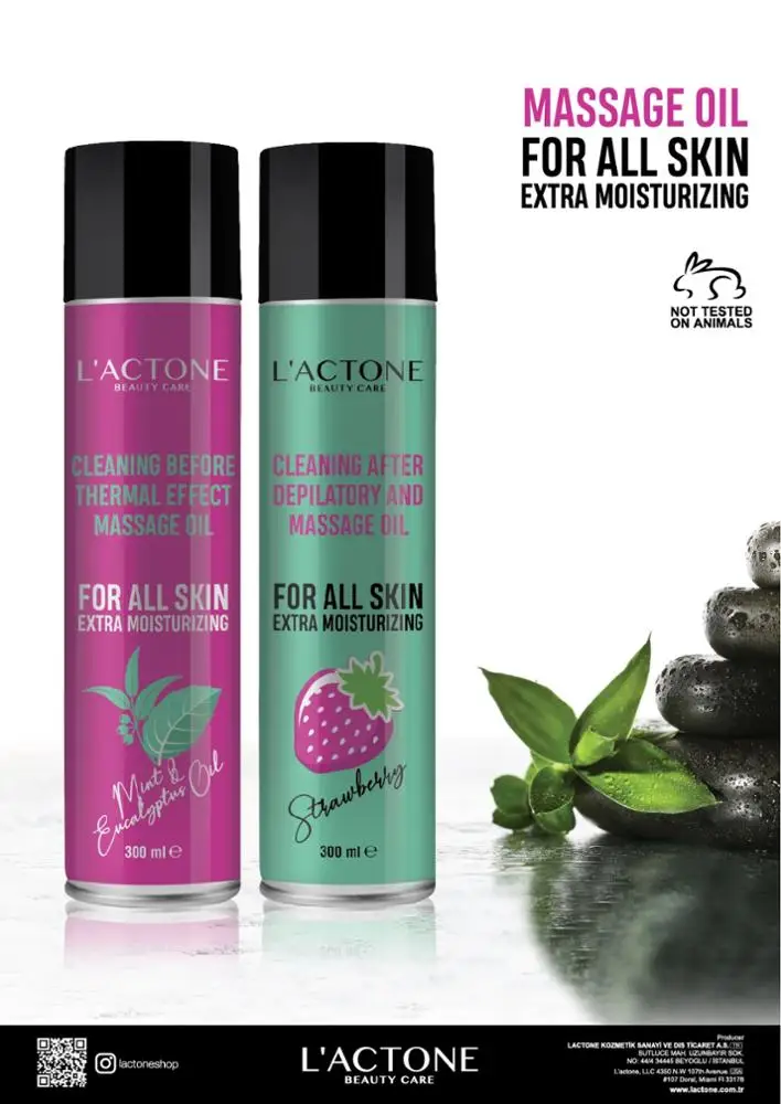 New Product After Wax Massage Oil Private Label Available Made in Turkey