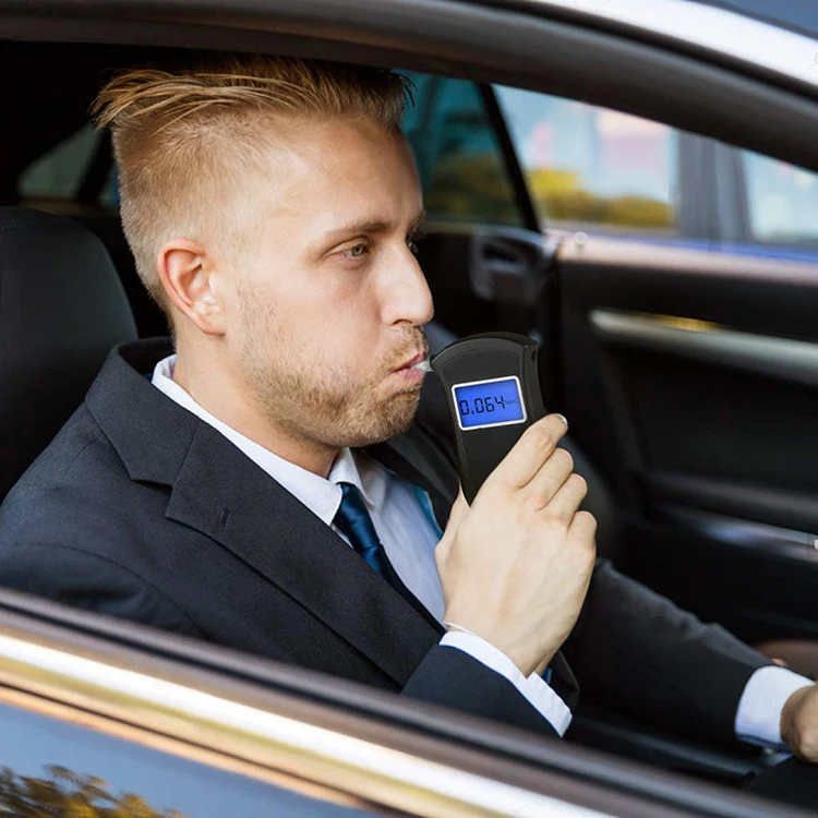 2021 alkoholtester Digital Private Portable Alcohol Breath Tester Wine Breathalyzer for Content
