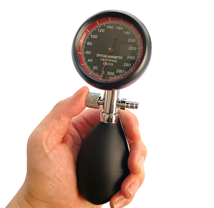 OEM handheld Tensiometer blood pressure monitor mechanical aneroid manual sphygmomanometer Pressure measuring instrument