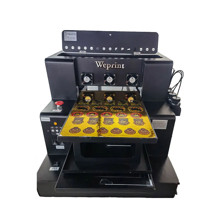 Weprint Color Label Printer Machine for All Purpose A3 Uv Dtf Inject Printer