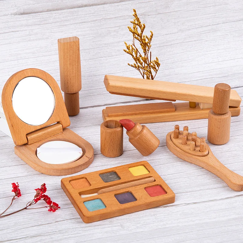 Игровой дом развивающие игрушки из бука косметические инструменты