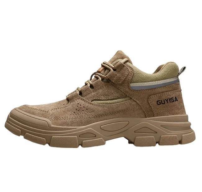 Wholesale Steel Toe Safety Shoes Welding Fashion Lightweight Comfortable Casual Working Anti-smashing Shoe For Men