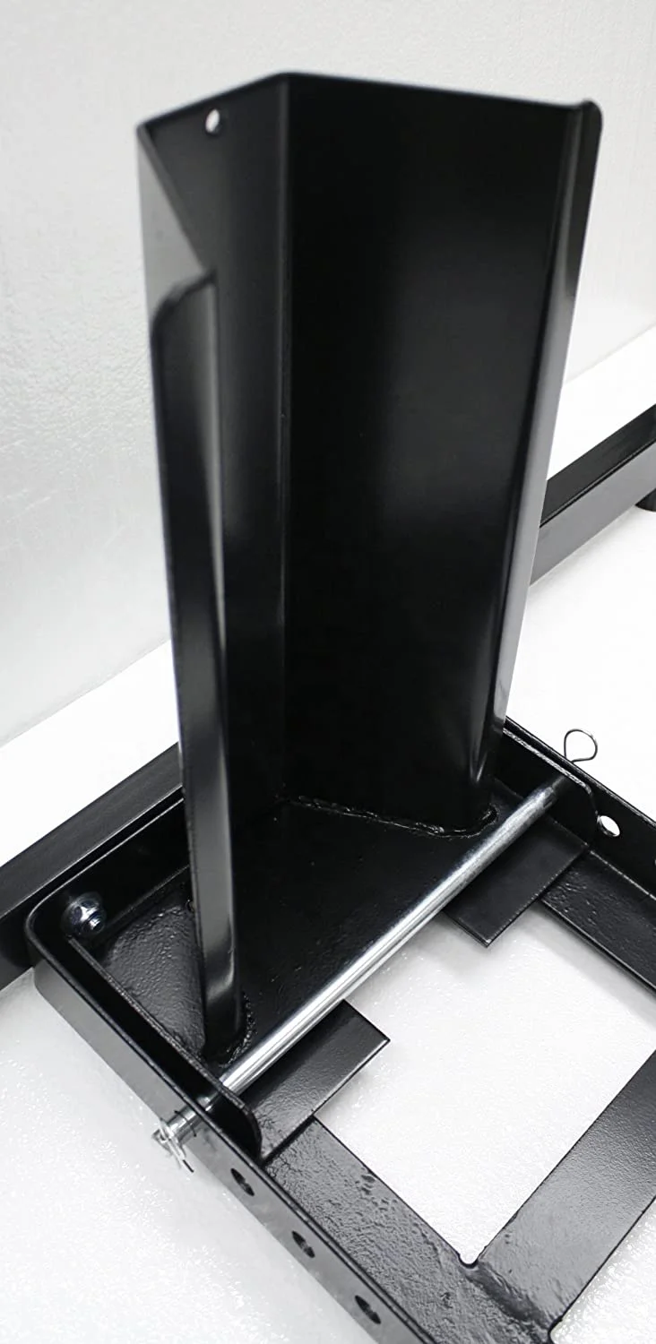 Heavy Duty 1800lb Capacity Adjustable Motorcycle Wheel Chock Stand Wheel Tire Chock