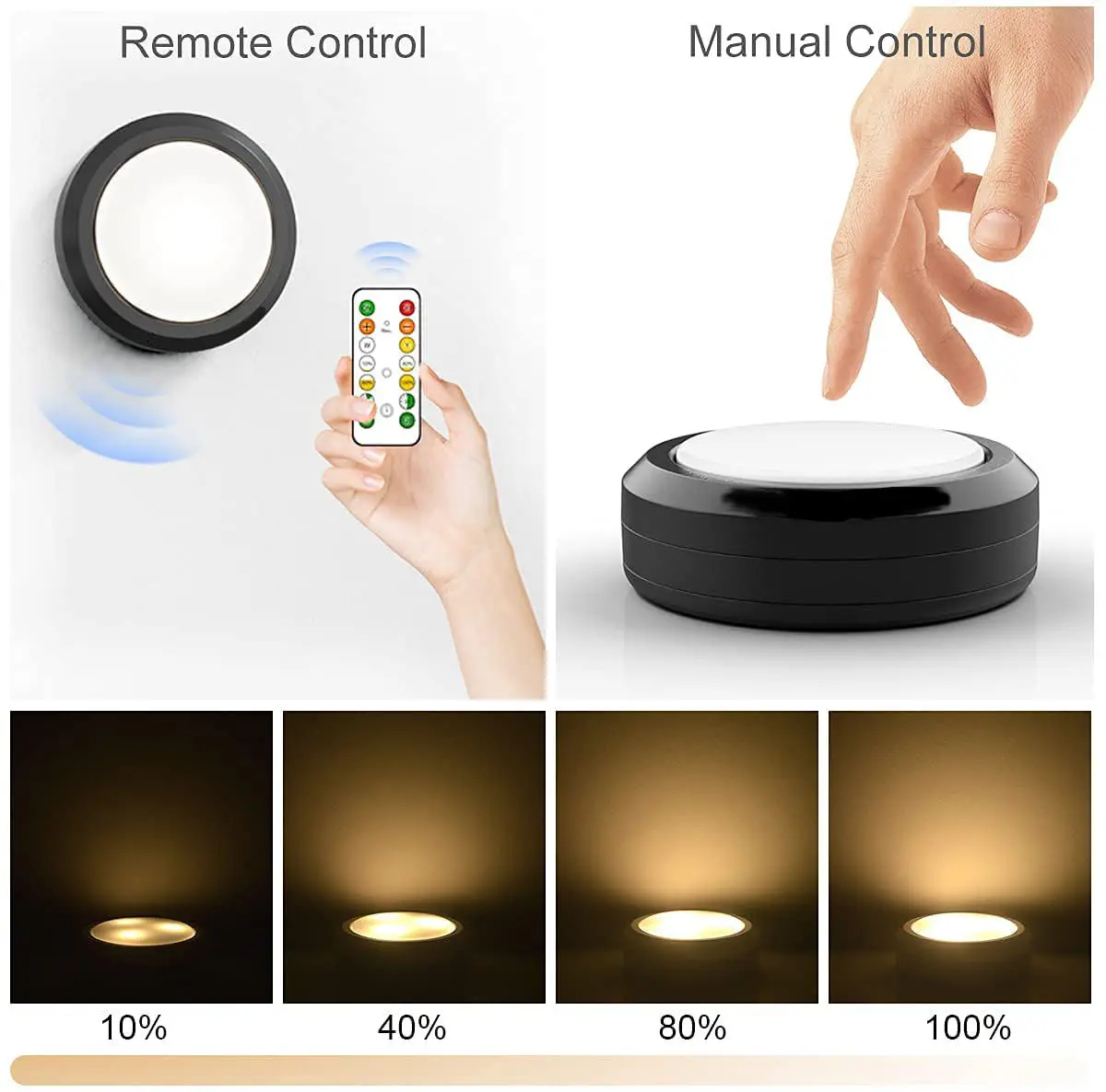 Remote lamp adjustable lighting LED remote control cabinet lamp