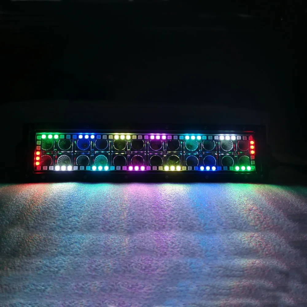 Светодиодная световая балка rgb halo LED bar изменение цвета