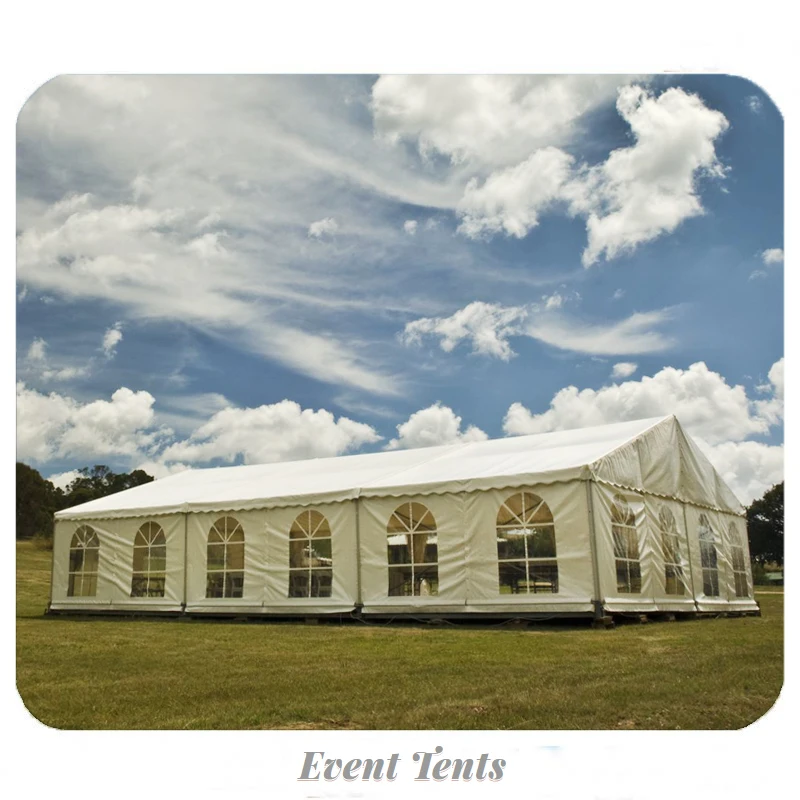 Romantic Wind Resistance Outdoor Reception Party Luxury Wedding Marquee Tent Shape Type Event Tents for