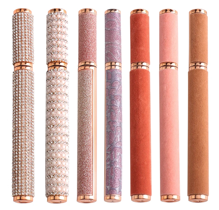 New Design 2 In 1 Private Label Custom Logo Colored Waterproof Glitter Liquid Black Lashglue Glue Pen Eyeliner For Makeup