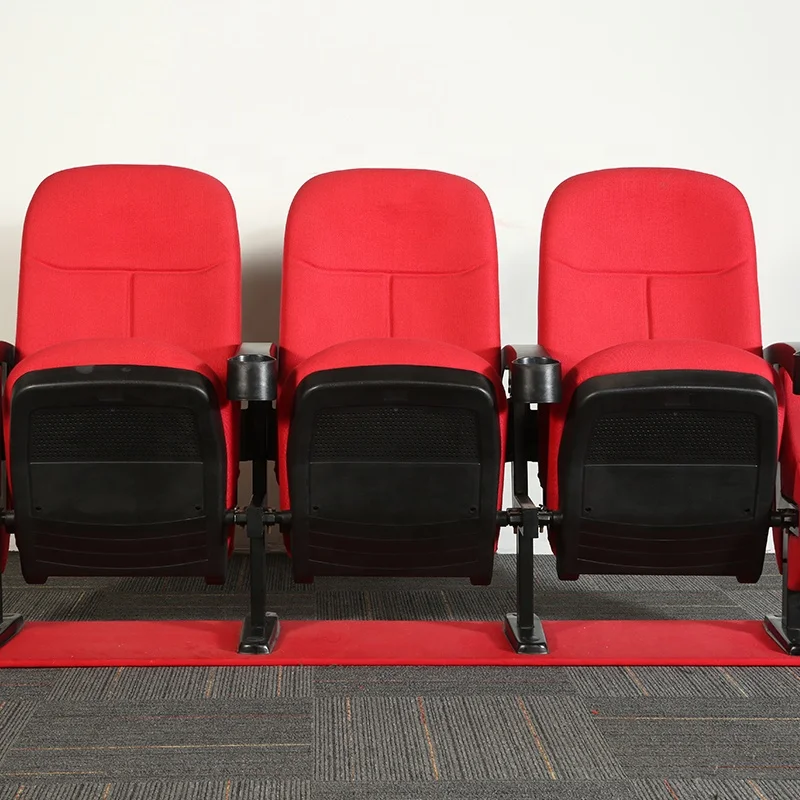 Theater seating movie theatre chairs cinema seat with cup holder YA-L07C