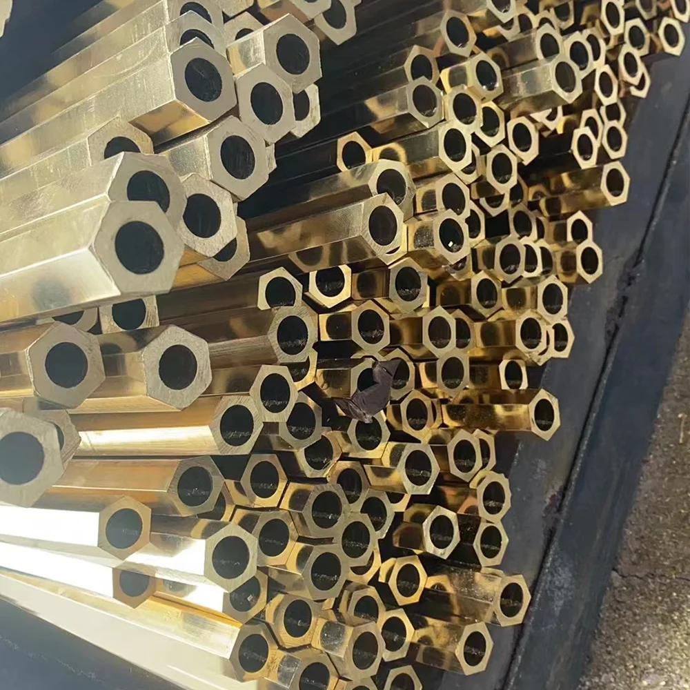 Hot Sale C37700 Admiralty Brass Tube Pipe C23000 6mm Non-ferrous Metal Yellow Brass Water Pipe
