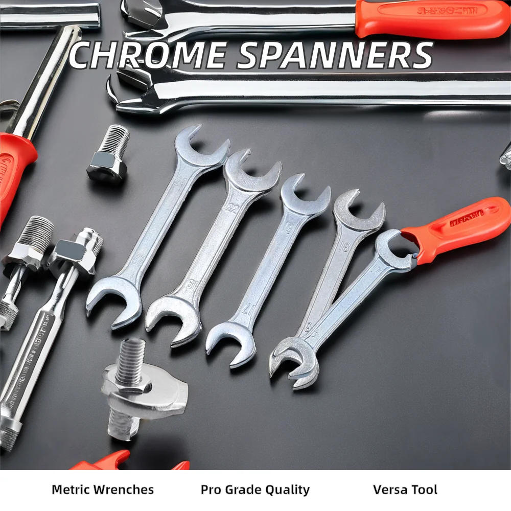 High Strength Steel Hand Tools Double Open End Wrench