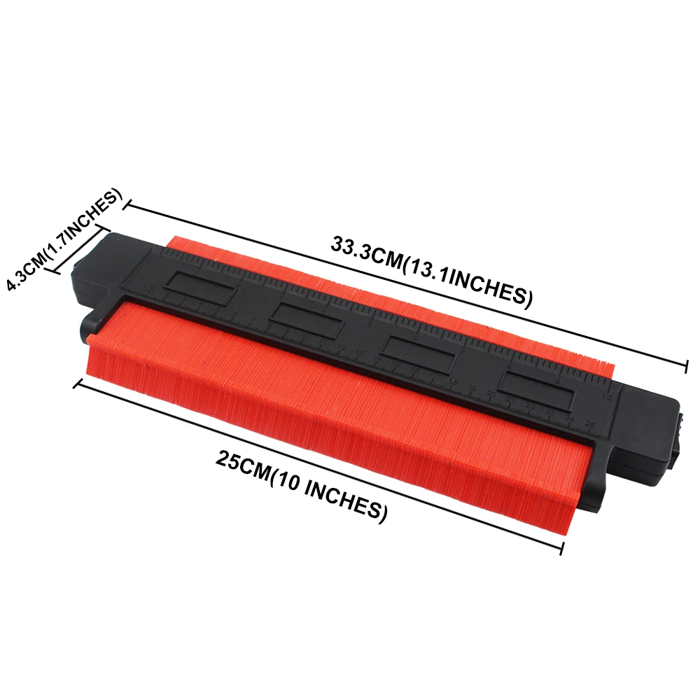 Industrial DIY Widen Contour Gauge Set Duplicator Plastic Metal Lock Tool Shape with Customizable OEM Support