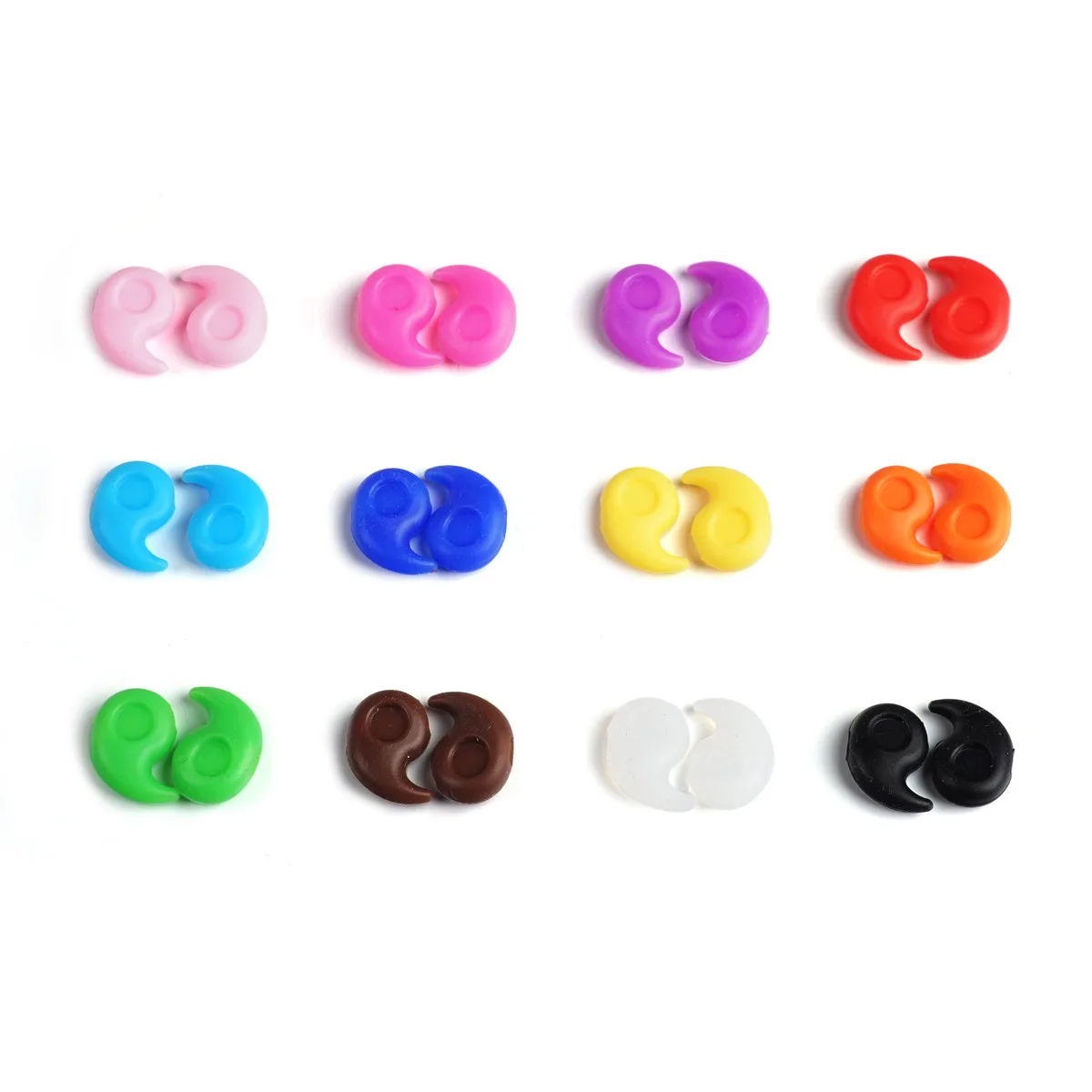non-slip sleeves silicone nose pads ear hooks ear fixed non-slip brackets prevent falling glasses non-slip eyewear parts