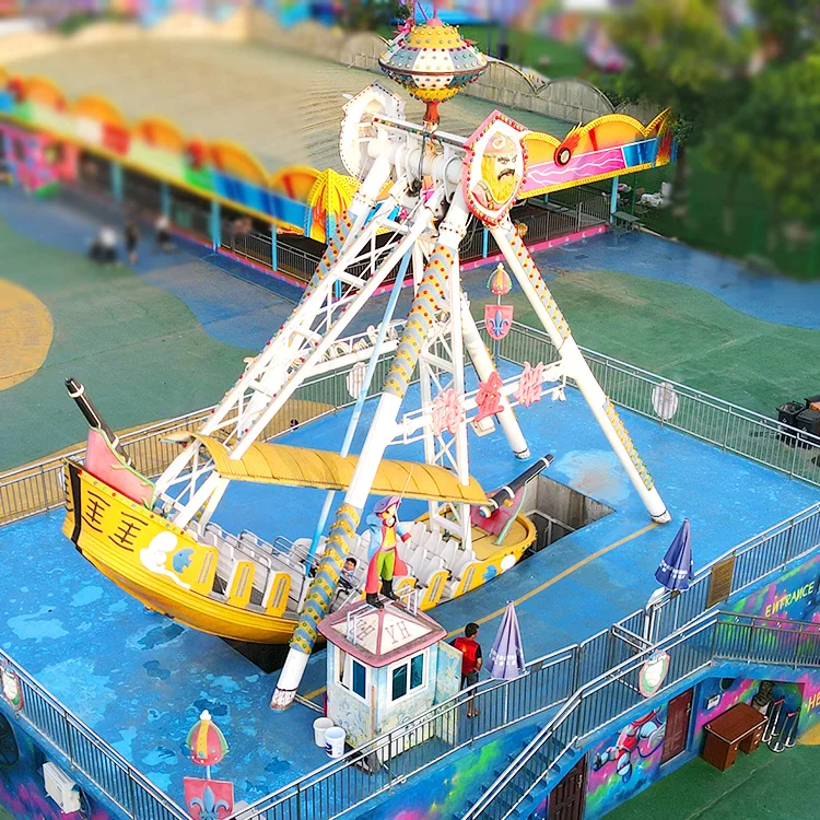 Popular Carnival crazy pirate ship Attractive Viking Boat Pirate Ship Rides For Sale