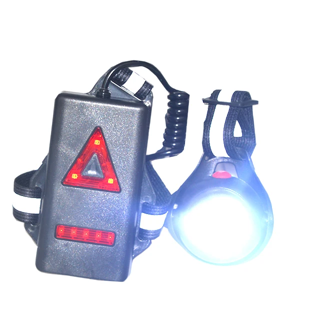 Outdoor Night Running Lights, LED Chest Run Light with USB Charge for Camping, Hiking, Running Outdoor Adventure