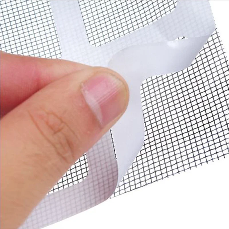 Disposable Bathroom Shower Drain Hair Catcher Window Mesh Sticker