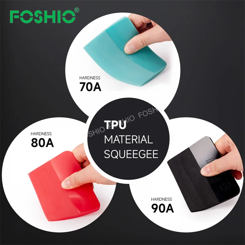 Foshio Customize Design Car Window Tint Vinyl Wrap Tools Ppf Film Squeegee