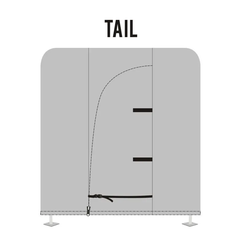 NHCX 300D PU800 Top+160G Non-woven 4 Layer Truck Camper Cover Made In China