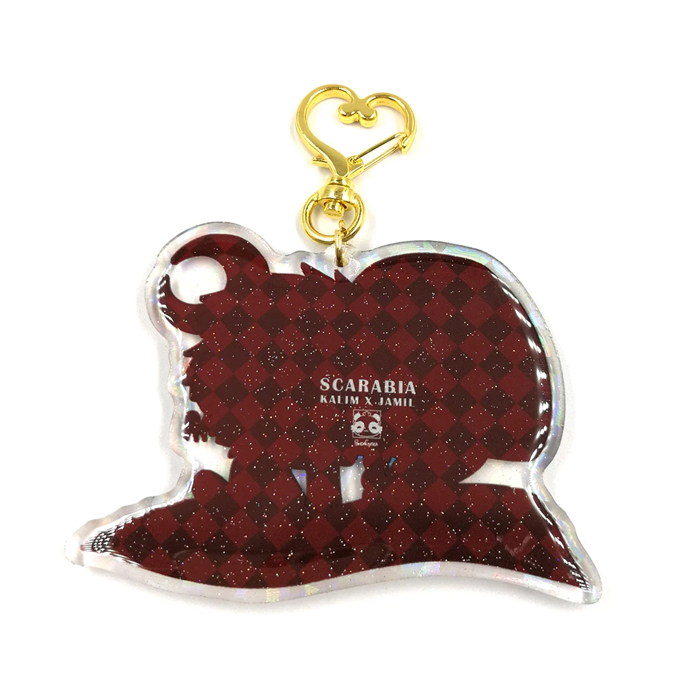 Holographic Keychain Holographic Anime Charms Wholesale Custom Shape Holographic Size Printing Anime Acrylic Keychain