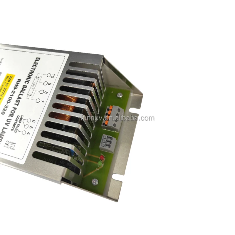 RH9-2100-320 200-320W Ultraviolet UVC Lamp DC 5V  Signal Preheat Start Electronic Ballast