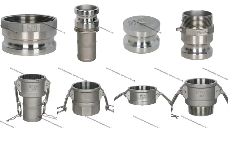 Stainless Steel  Quick Camlock Coupling Water Coupling  Sanitary Part Spare  Type E Female Casting