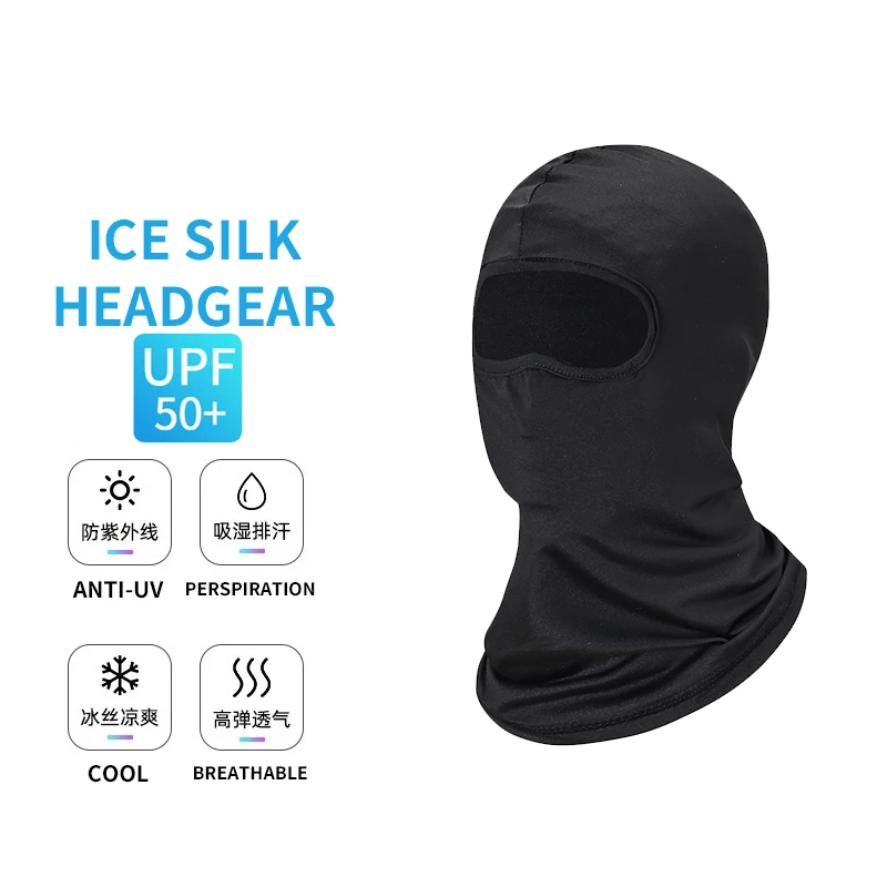 OEM Windproof Motorcycle Hood 1 Hole Sunscreen Ski Maskss Face Ninja Mask Cycling Balaclava Hats