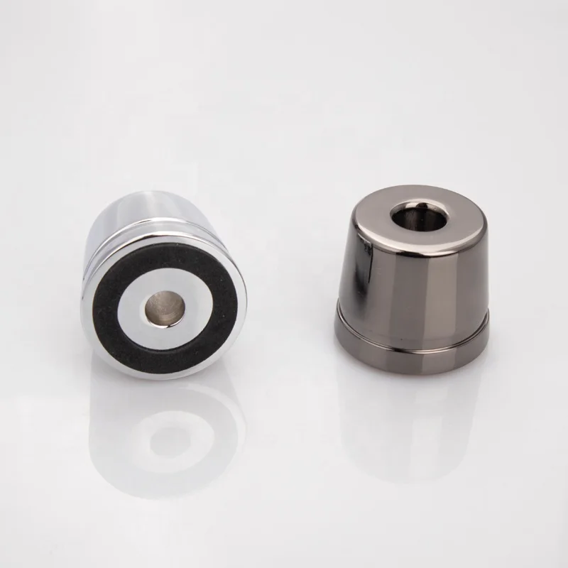 Black and Silver Aluminium Alloy Razor Stand Razor Holder Toothbrush Holder Stand AL Material