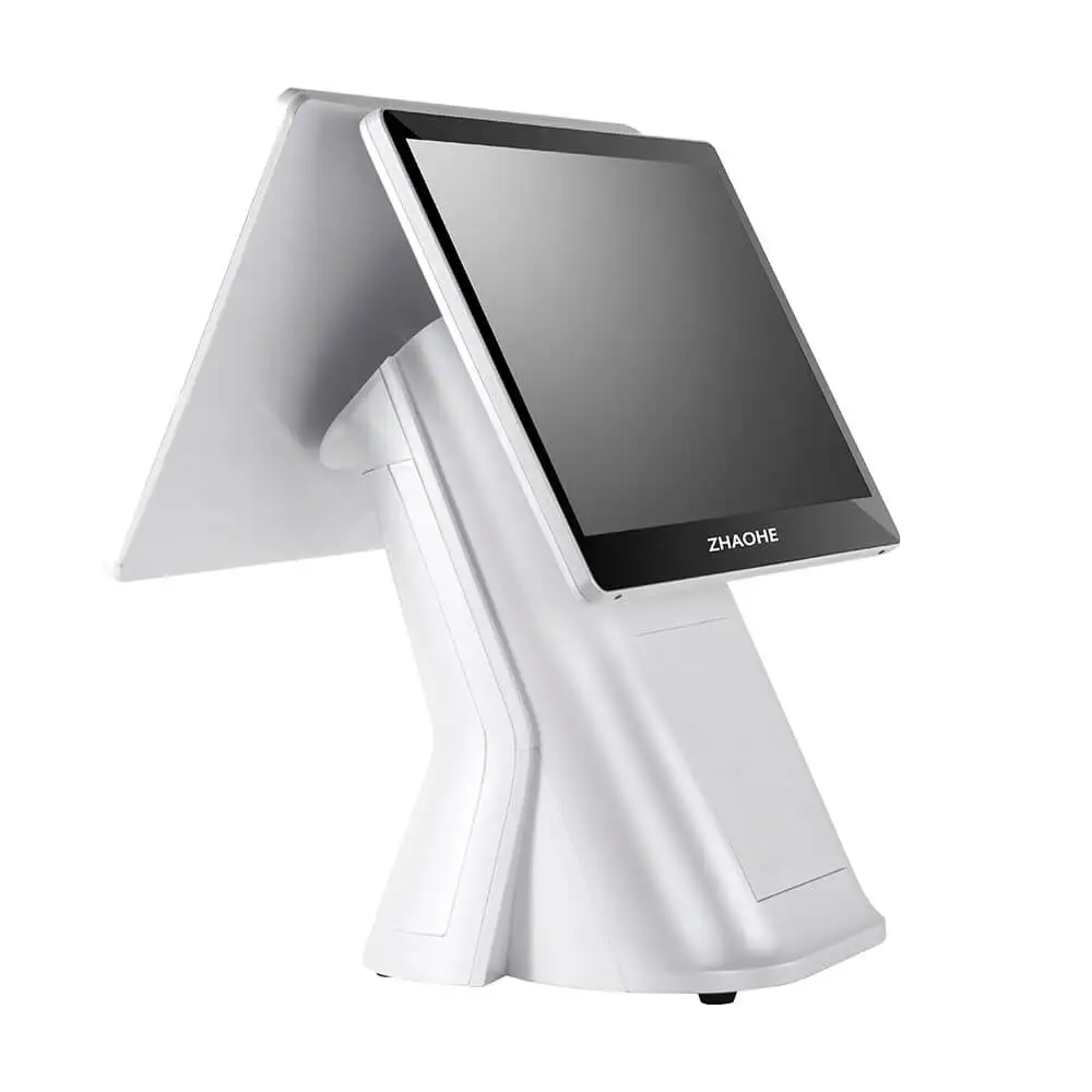 15.6inch Windows offline pos machine with printer cash register touch pos system all in one epos system