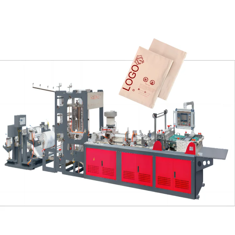 Fully Automatic Plastic Zipper Bag Making Machine PE Ziplock Bag Manufacturing Equipment