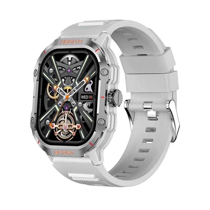 HK24 Bluetooth Call Smartwatch NFC Gaming Heart Rate Blood Pressure Multi-Sport Smartwatch