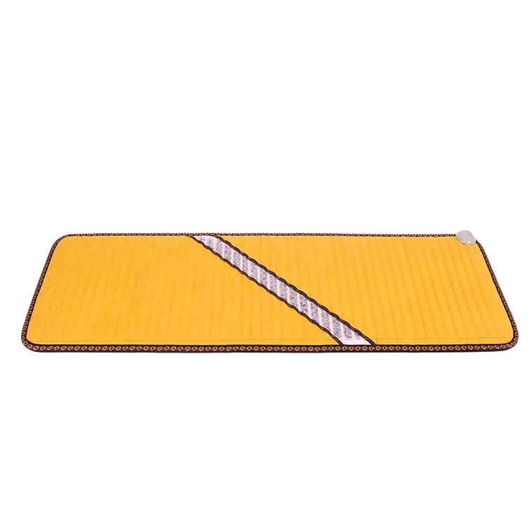 PEMF portable electric heating amethyst mattress back massage mat
