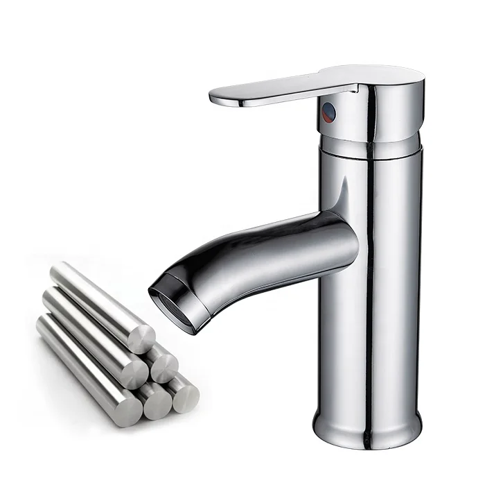 
2019 the cheapest Deck mounted stainless steel chrome bathroom wash basin mixer faucet with CE certificate 
