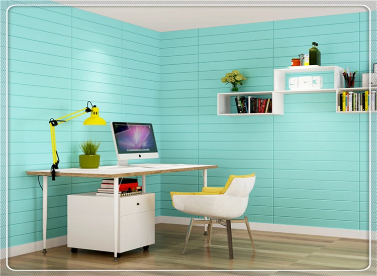 Cheap Wall paper for Sale Self Adhesive Wall Tiles foam brick 3d wall sticker  wholesale home decoration  color wallpaper